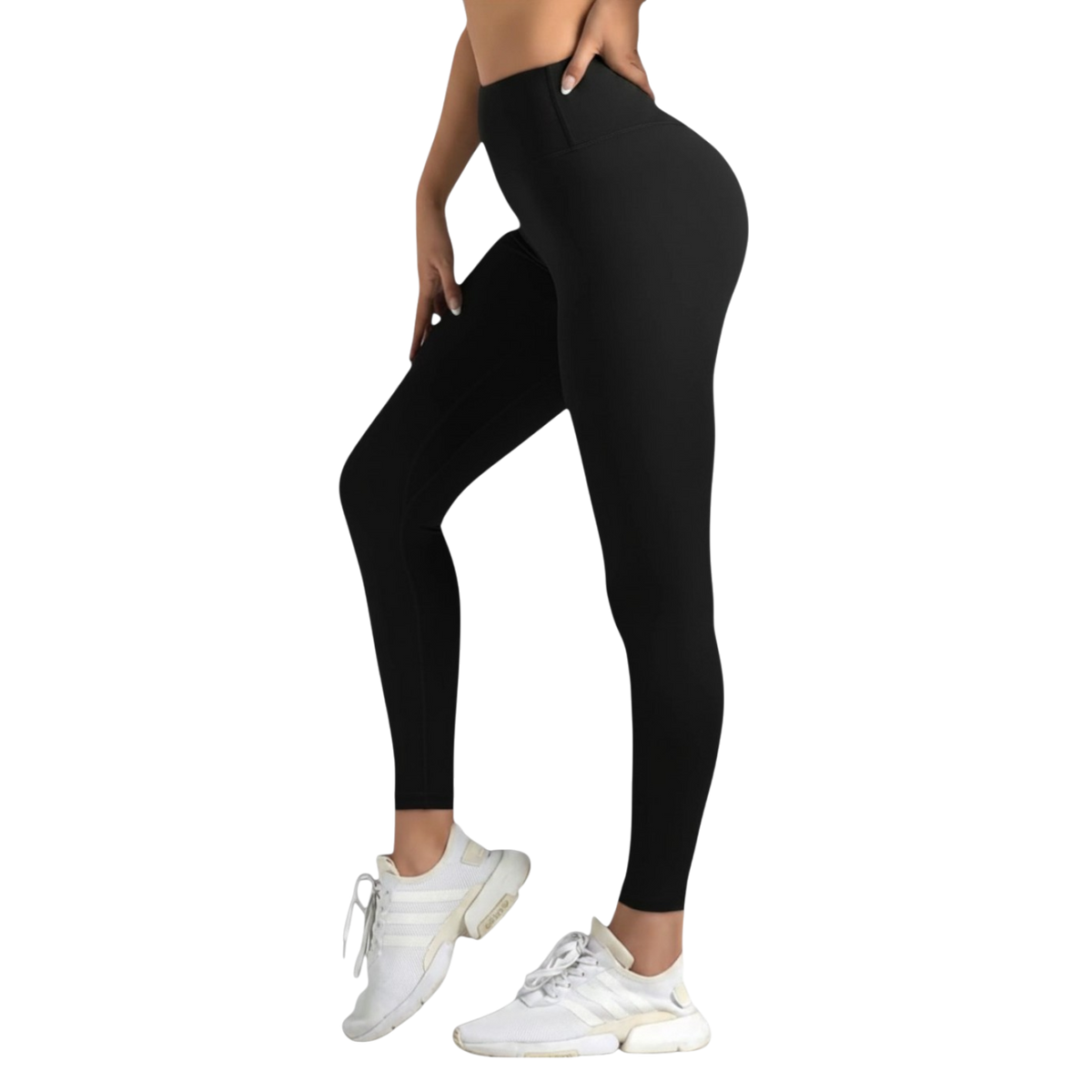Leggins deportivos entubados negros de la marca My Store 2, ropa deportiva ajustada y cómoda para entrenamiento.