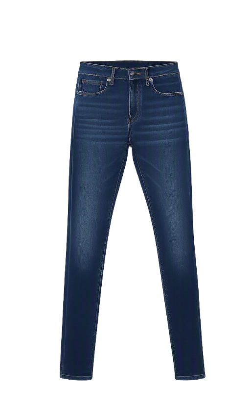 Pantalones de mezclilla azul marino American Eagle Liso para hombre, pantalones vaqueros de corte recto y estilo clásico.