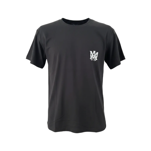 Playera premium AMIRI negra con calaveras en la espalda, talla XL, diseñada por Selah Boutique, imagen de la parte trasera.