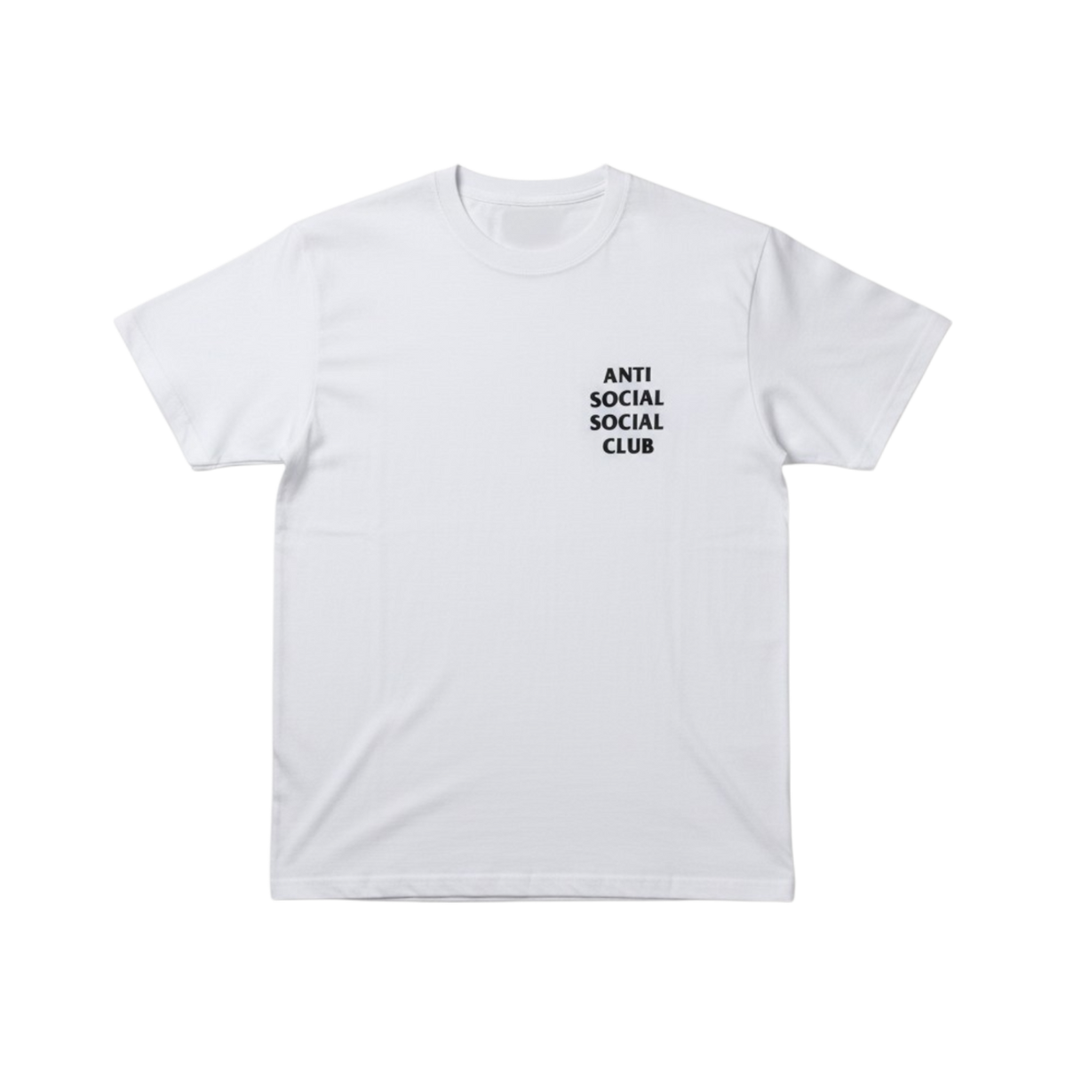 Playera premium blanca Anti Social con logotipo de víbora en la espalda, diseñada por Selah Boutique.