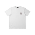 Playera premium Antisocial Blanca con logo en la espalda de los Lakers, talla XL, diseñada por Selah Boutique.