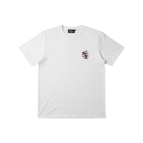Playera premium Antisocial Blanca con logo en la espalda de los Lakers, talla XL, diseñada por Selah Boutique.
