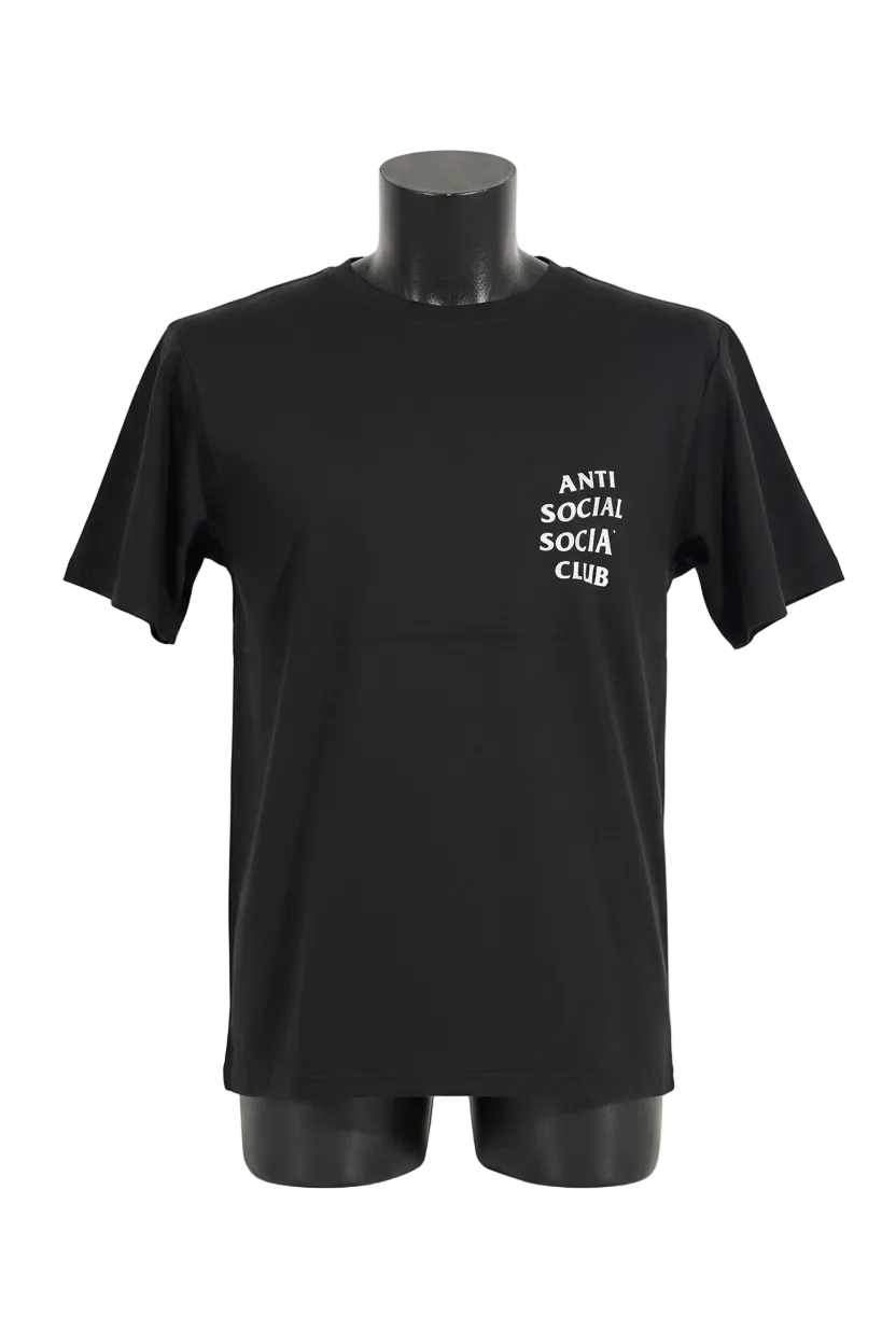 ANTI SOCIAL LETRAS DE COLORES CAMISA NEGRA