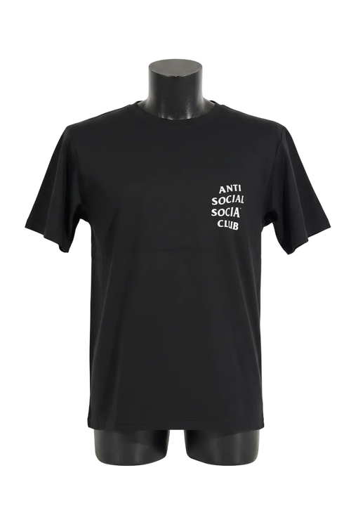 ANTI SOCIAL LETRAS DE COLORES CAMISA NEGRA