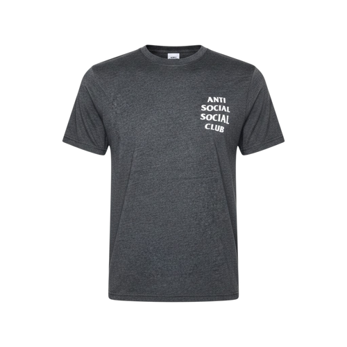 Playera gris Oxford Anti Social de la marca Selah Boutique, camiseta premium con estilo casual y moderno.