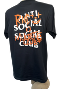 ANTISOCIAL CLUB NEGRA LETRAS NARANJAS G