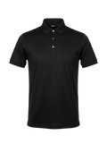 PLAYERA HUGO BOSS NEGRA CUELLO CON LINEA VERDE FLUORESENTE