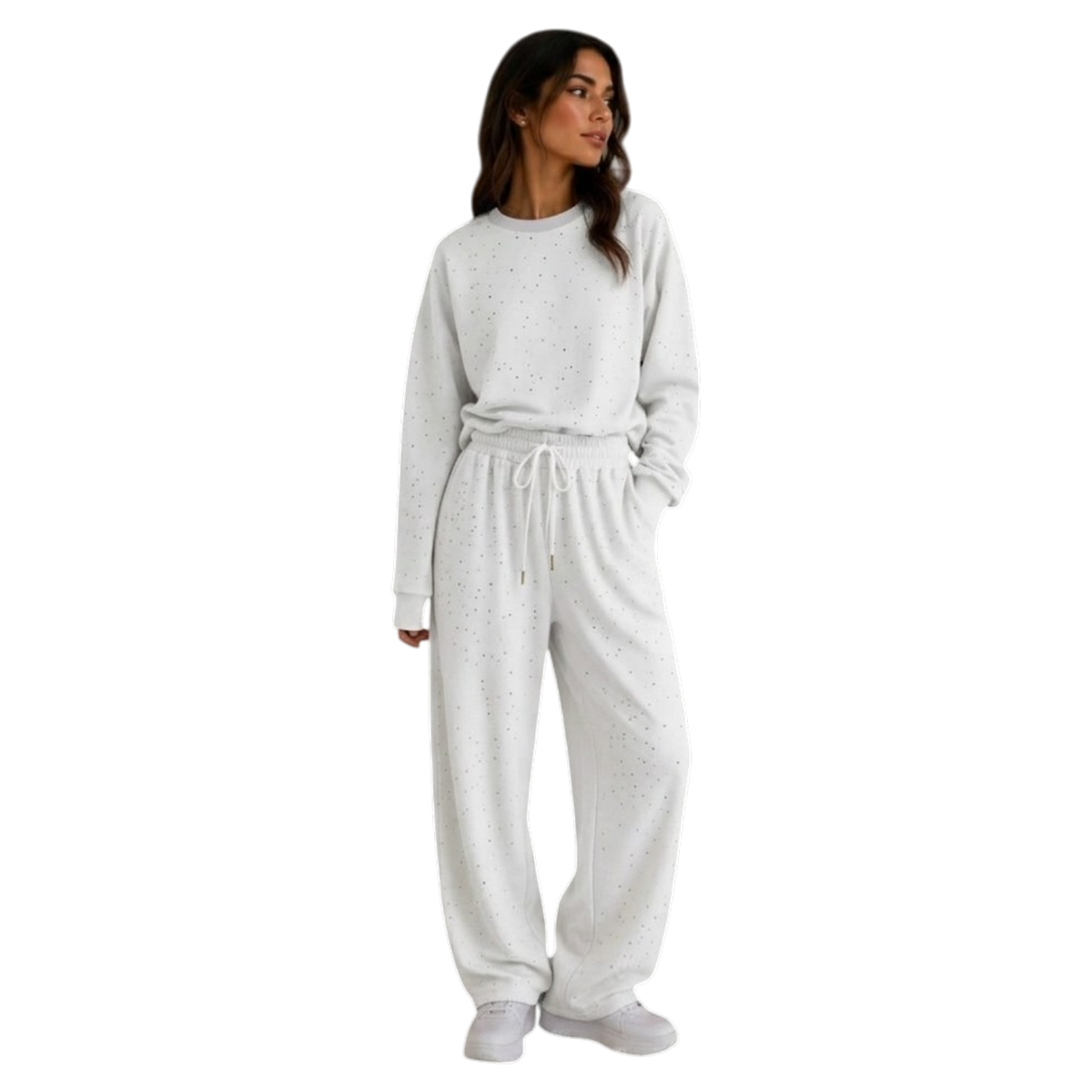 CONJUNTO PANTS BRILLOS