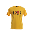Playera premium BOSS amarilla de Selah Boutique, camiseta de color amarillo brillante con diseño moderno.
