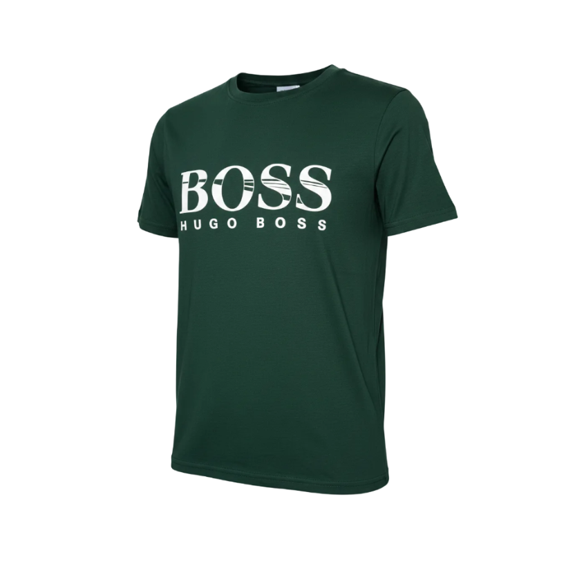 Playera premium BOSS VERDE G de la marca Selah Boutique, camiseta de color verde con diseño en la imagen.