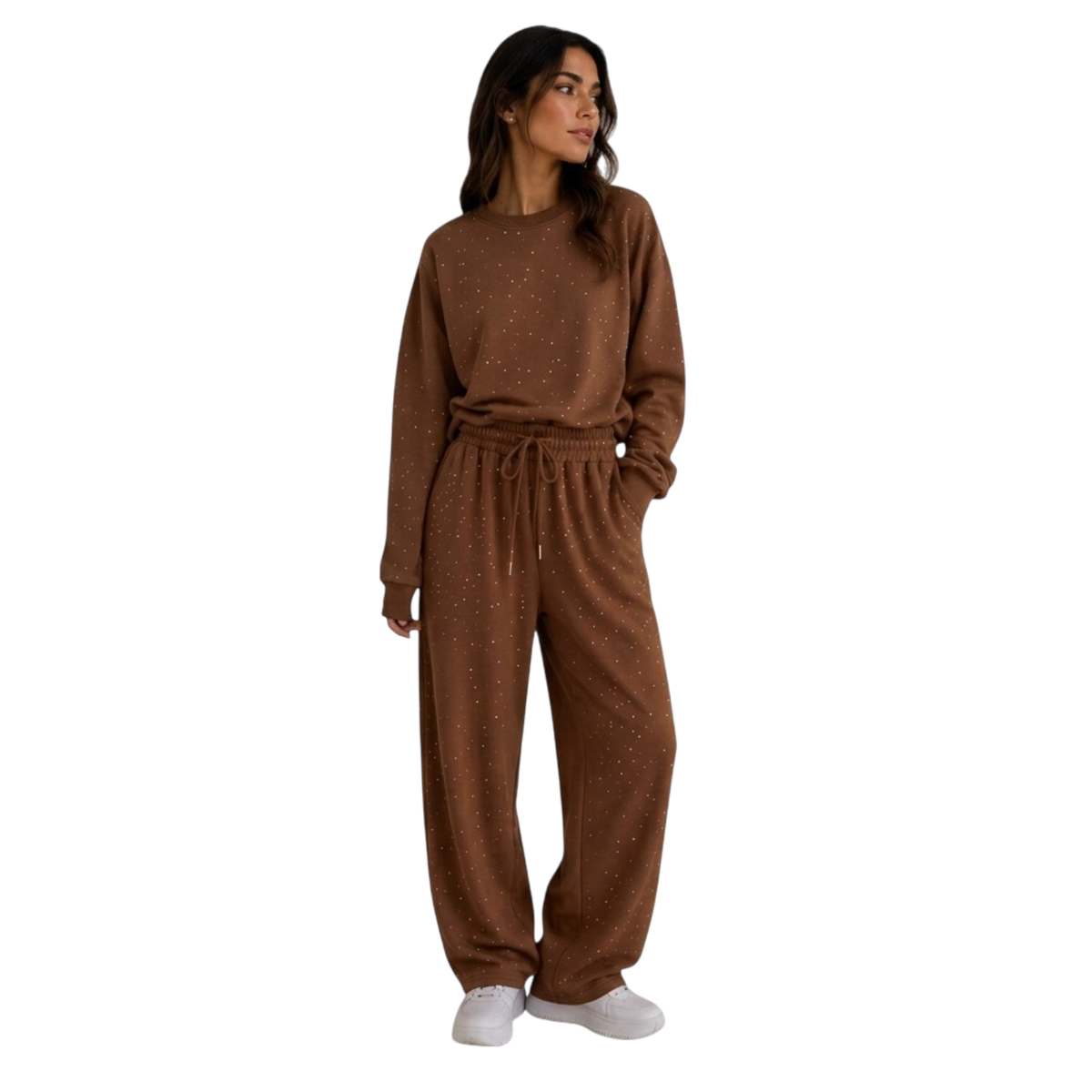 CONJUNTO PANTS BRILLOS