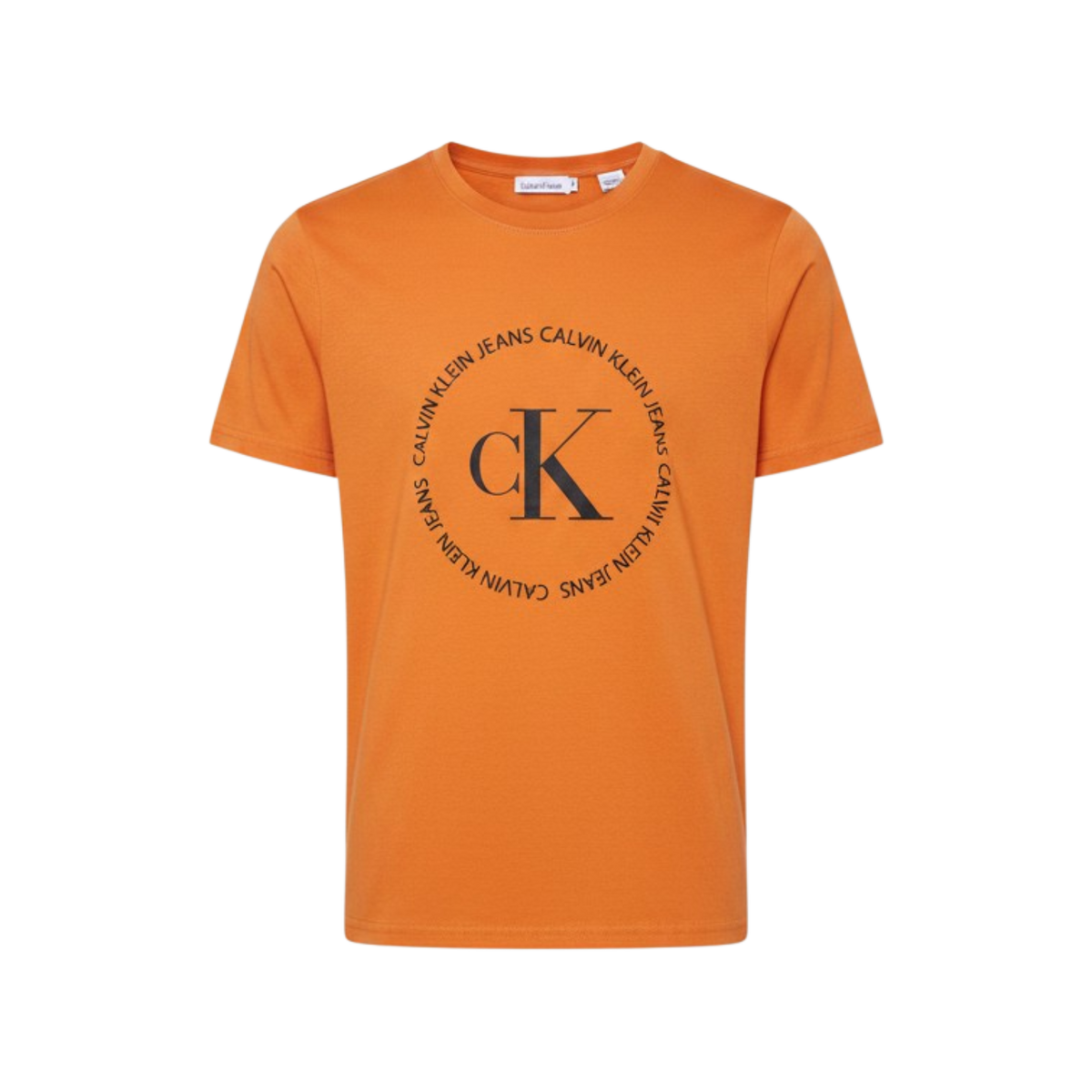 Playera premium CK Naranja S de la marca Selah Boutique, con diseño de Calvin Klein en color naranja claro.