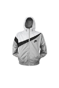 CHAMARRA ROMPEVIENTOS NIKE GRIS-NEGRO
