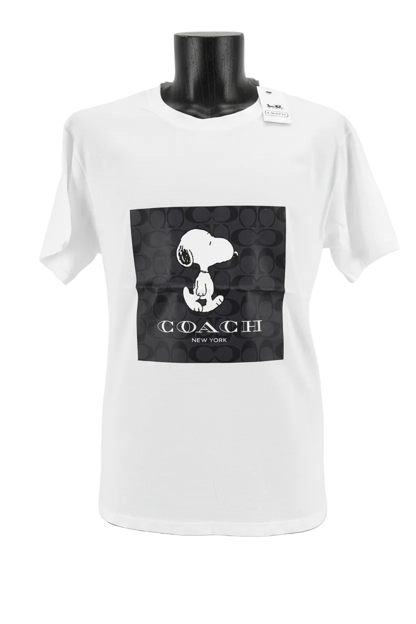 COACH BLANCA LOGO SNOOPY XL