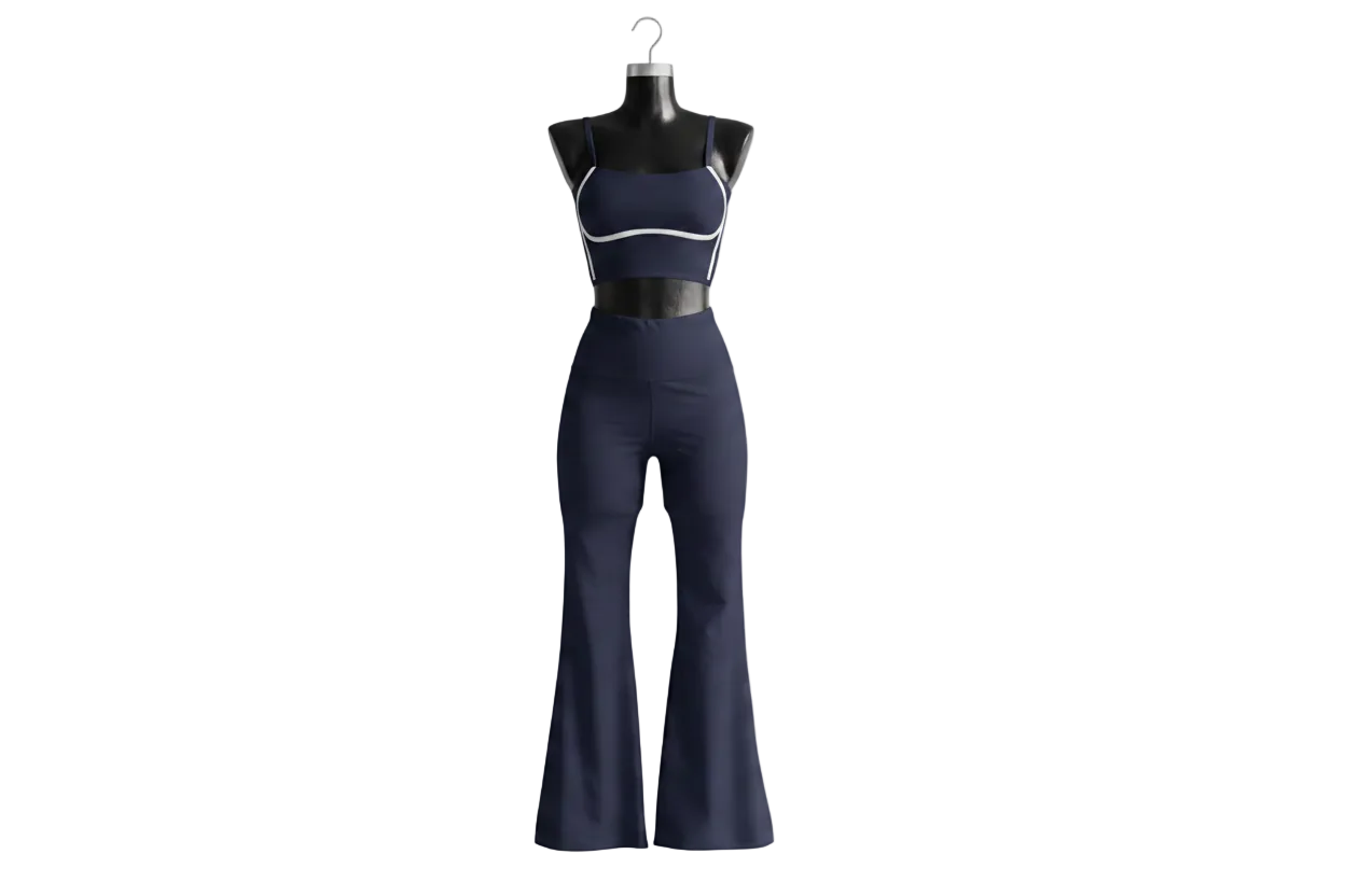 LEGGIN ACAMPANADO + TOP TIRANTE AJUSTABLE