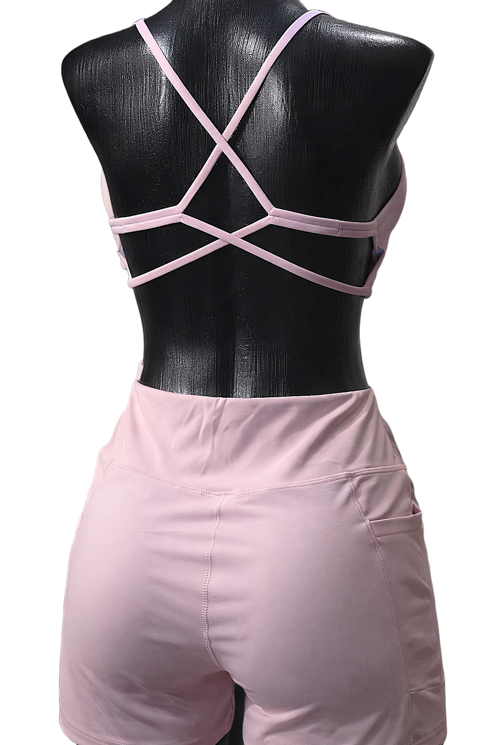CONJUNTO SHORT + TOP CRUZADO