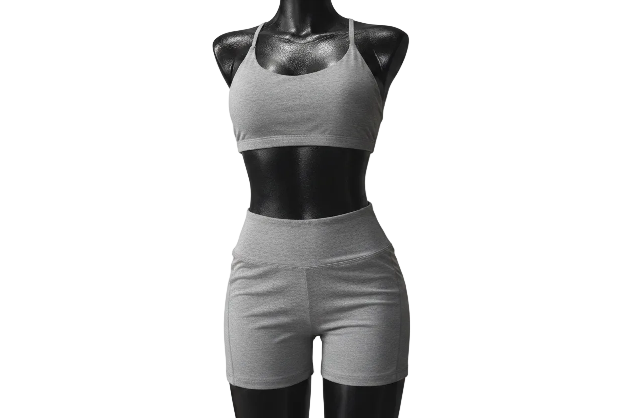 CONJUNTO SHORT + TOP CRUZADO
