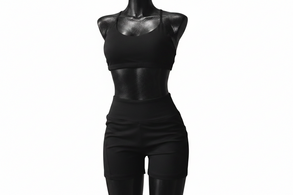 CONJUNTO SHORT + TOP CRUZADO