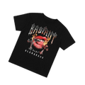 Playera crop top negra Radiant de Selah Boutique, estilo esencial, con diseño ajustado y cuello redondo visible en la imagen.