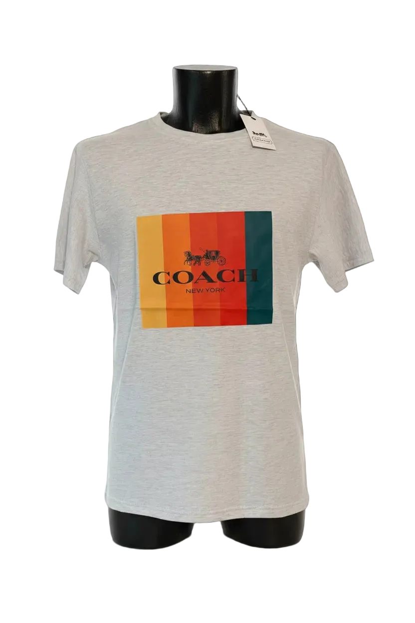 COACH BLANCA FONDO DE COLORES G