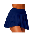 FALDA PLISADA DEPORTIVA CON SHORT Y BOLSILLO