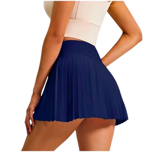 FALDA PLISADA DEPORTIVA CON SHORT Y BOLSILLO