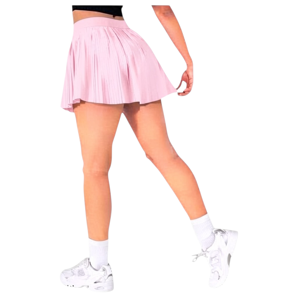 FALDA PLISADA DEPORTIVA CON SHORT Y BOLSILLO