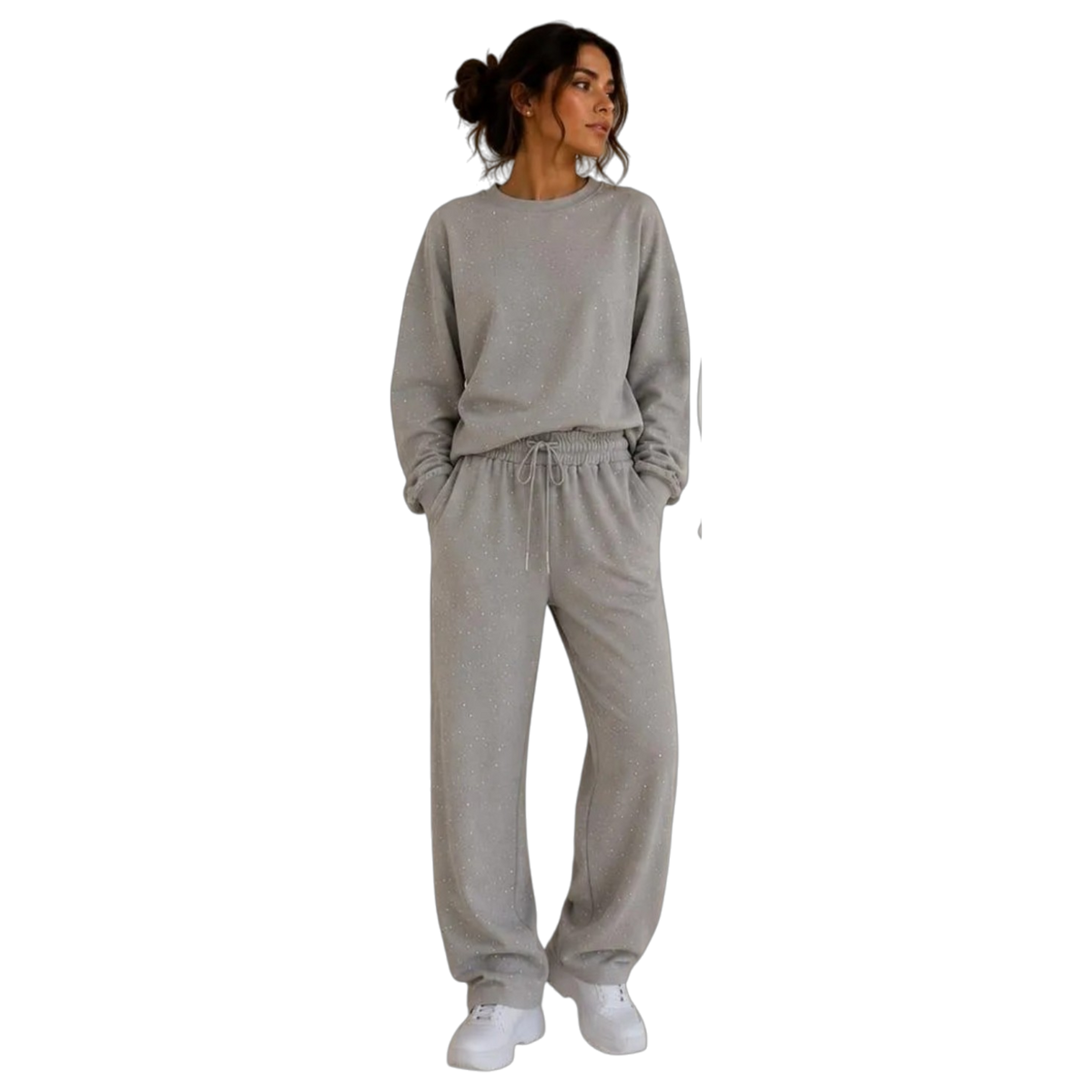 CONJUNTO PANTS BRILLOS