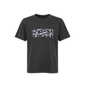 Playera premium negra de BOSS con logo y letras blancas en talla XL, diseñada por Selah Boutique.
