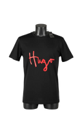 HUGO BOSS NEGRA LETRAS ROJAS XL