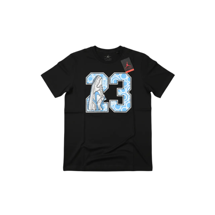 Playera negra Jordan 23 XL de la marca Selah Boutique, diseño premium y corte cómodo para estilo deportivo.