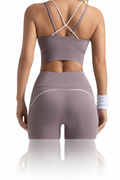 LEGGIN ENTUBADO  + TOP TIRANTES DOBLES