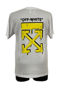 OFF WHITE BLANCA CON LOGO AMARILLO ESPALDA XL