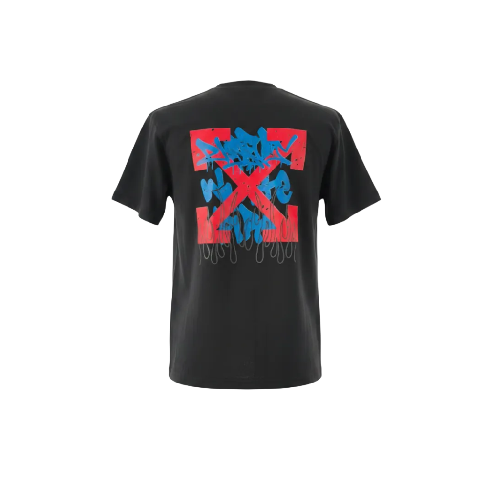 Playera premium negra con líneas cruzadas en tamaño XL, de la marca Selah Boutique, con diseño moderno y elegante.