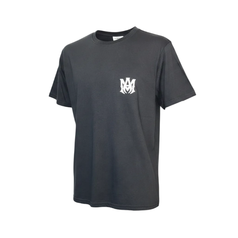 Playera premium negra Off White G de Selah Boutique, vista frontal mostrando el diseño y el logo en la parte superior.