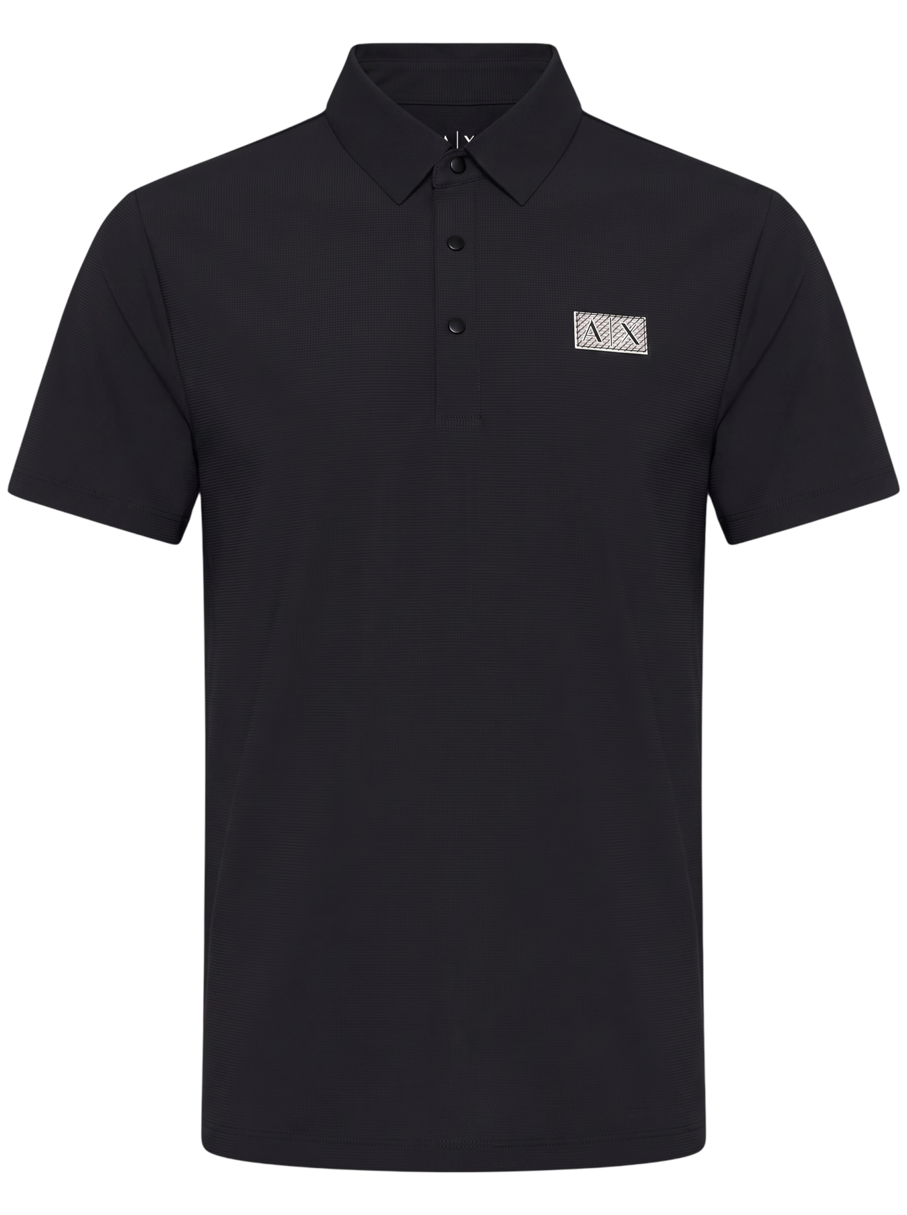 PLAYERA ARMANI EXCHANGE TIPO POLO NEGRA  LISA