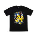 Playera Brasil negra de la marca My Store 2, camiseta esencial de manga corta y diseño sencillo.