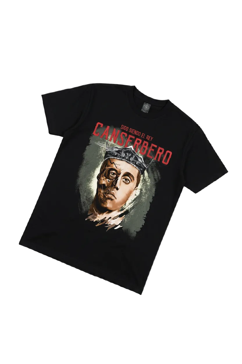 PLAYERA CANSERBERO NEGRA