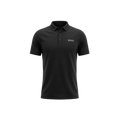 PLAYERA HUGO BOSS TIPO POLO NEGRA LISA