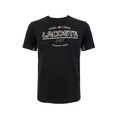 PLAYERA LACOSTE BORDADA NEGRA