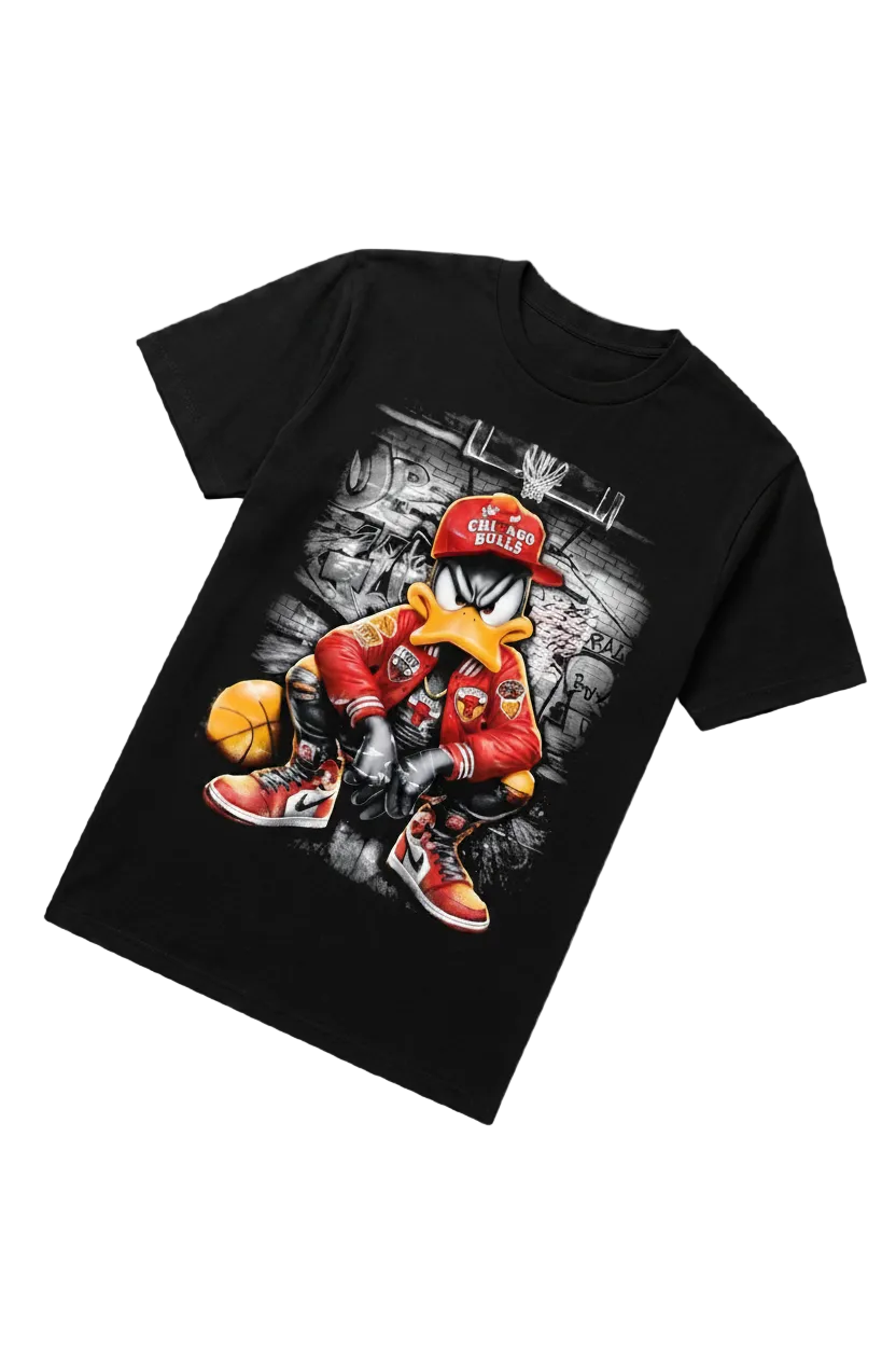 PLAYERA PATO URBANO NEGRA