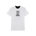 PLAYERA PSYCHO BUNNY BORDADA BLANCA