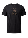 PLAYERA PSYCHO BUNNY BORDADA NEGRA