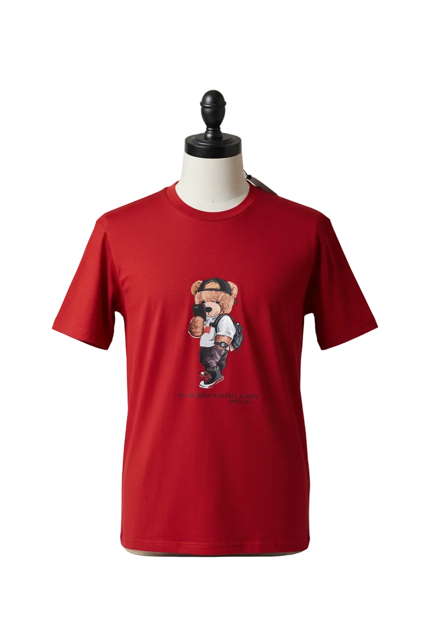 POLO RALPH LAUREN ROJA OSO SELFIE XL