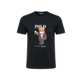 Playera premium Polo Oso con bufanda de cervezas de Selah Boutique, diseño divertido y colorido para hombre o mujer.