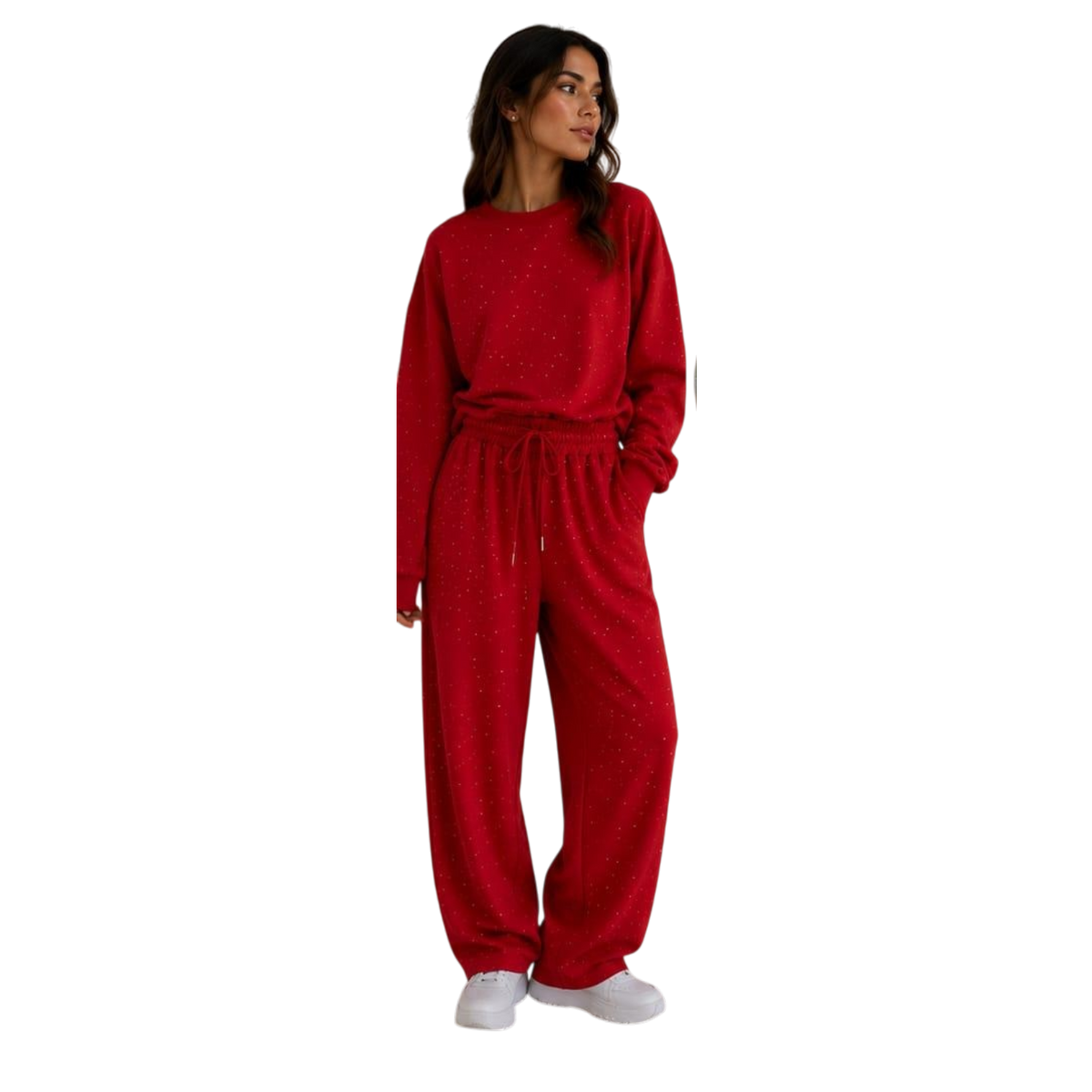 CONJUNTO PANTS BRILLOS