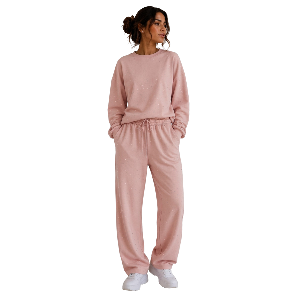 CONJUNTO PANTS BRILLOS