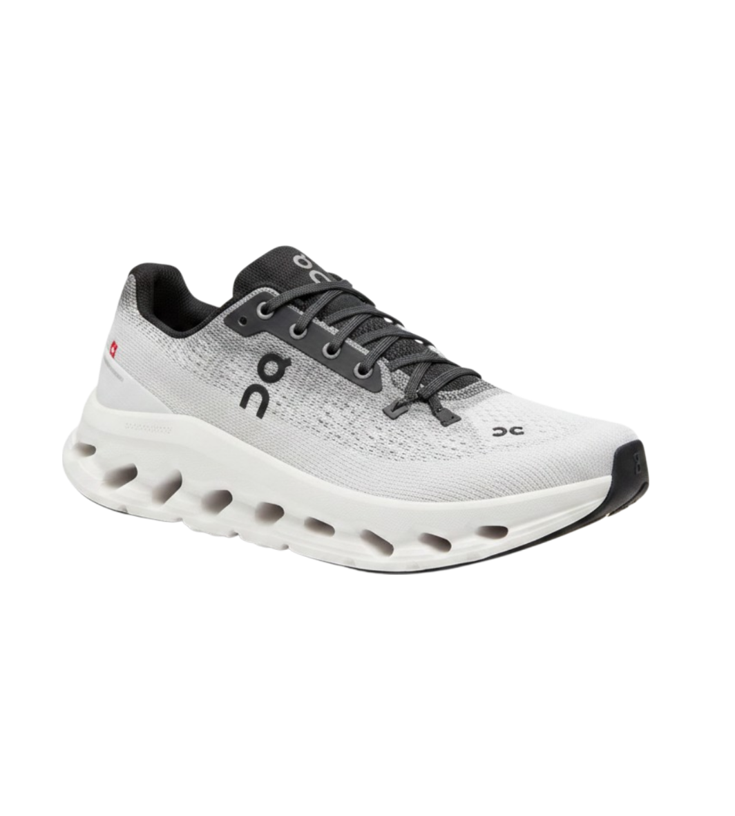 TENIS ON CLOUD GRIS CON NEGRO RUNNING