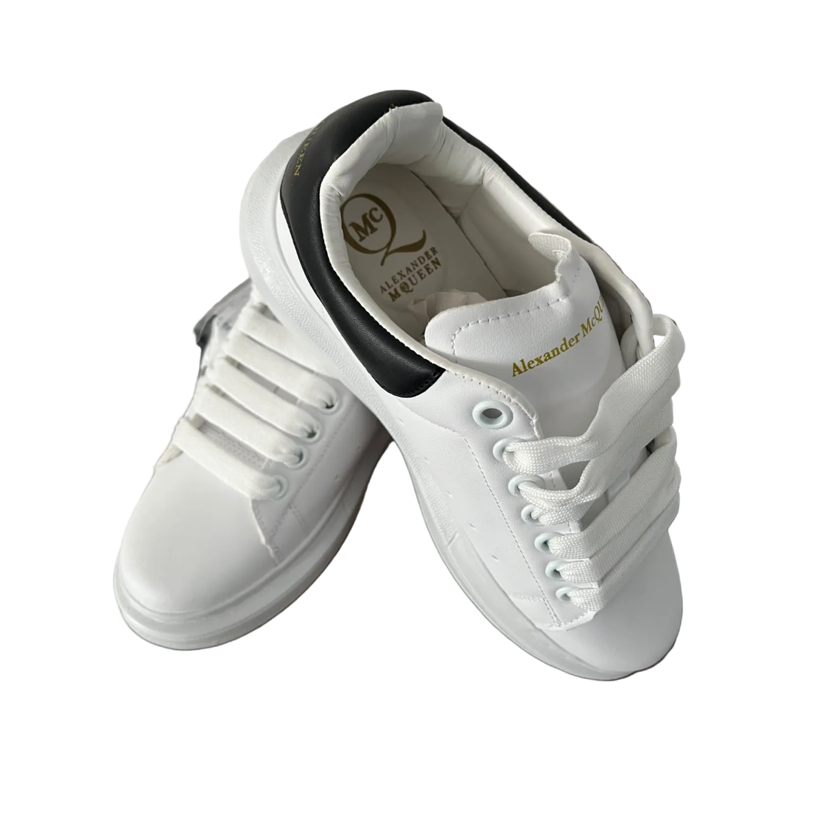 TENIS  ALEXANDER MCQUEEN BLANCO / NEGRO