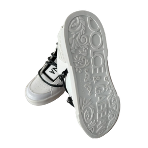 TENIS DOLCE GABBANA BLANCO / NEGRO